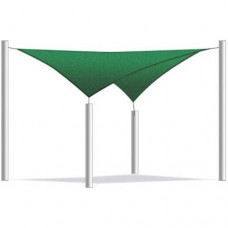 Aleko Square Waterproof Sun Shade Sail Canopy Tent Replacement, Choose Your Size And Color   555753834
